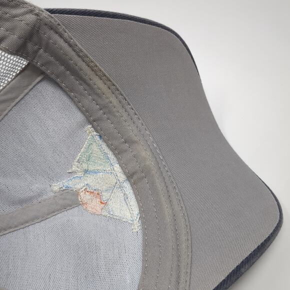 Idaho Sunset Trucker Hat Gray One Size Adjustable Embroidered Mesh Back - Picture 8 of 9